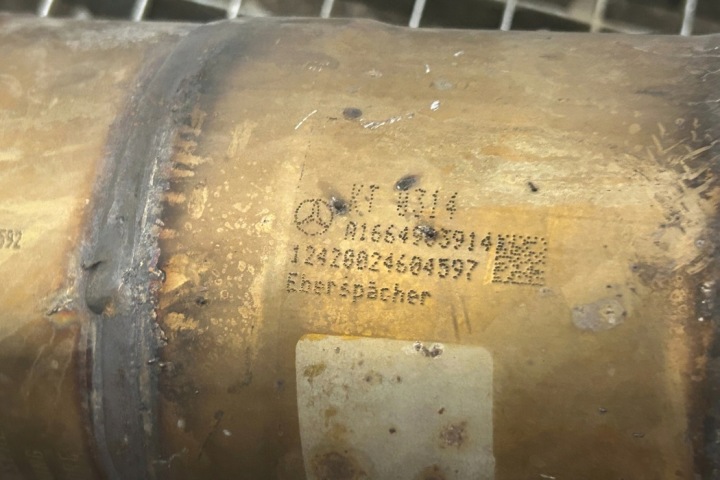 CATALYSEUR MERCEDES-BENZ GL (X166) A1664903914 4.7L GASOLINE 270KW 2014
