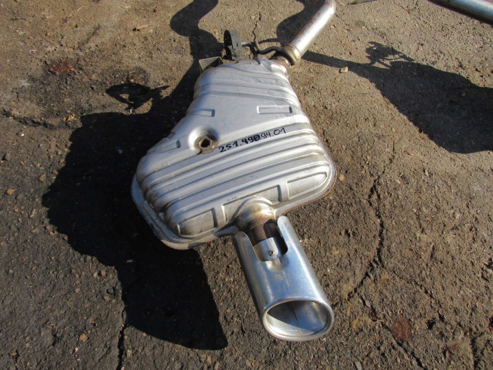 MERCEDES R W251 251 3.0 ÉCHAPPEMENT TUYAU SILENCIEUX COMPLET 2514909401 2514909301