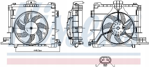 VENTILATEUR RADIATEUR