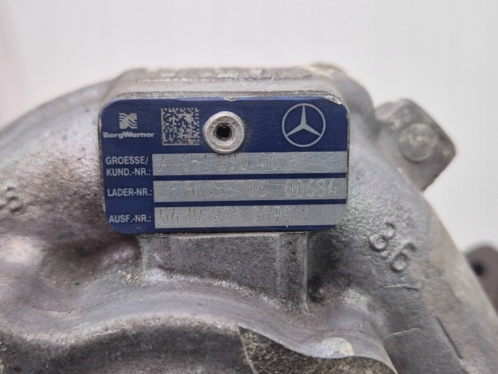 MERCEDES-BENZ E W212 2010 TURBINE