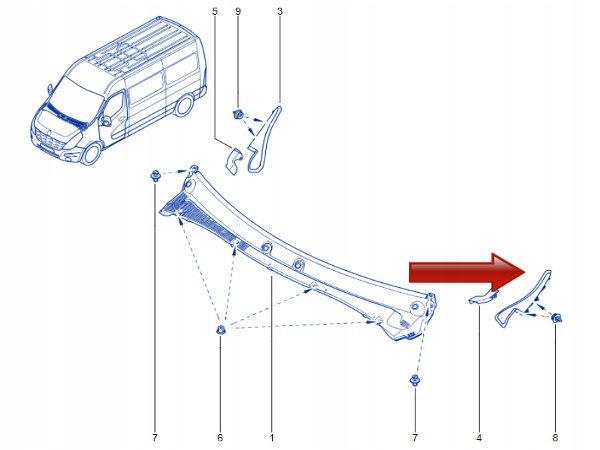 PROTECCIÓN PLÁSTICO IZQUIERDA MASTER 3 MOVANO B NV400 