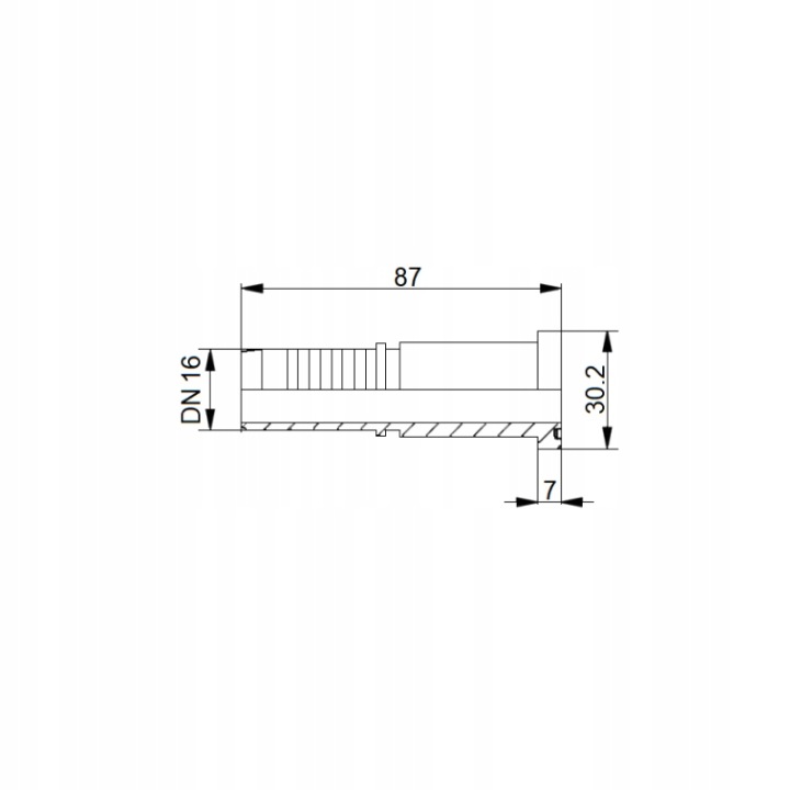 RIVET CREUX SIMPLE SFL 1/2″ DN16 1SN 2SN 4SN JOINT D'ÉTANCHÉITÉ