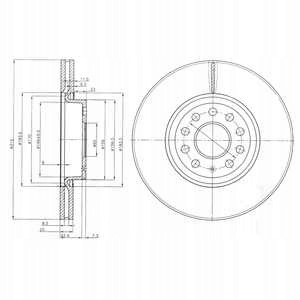 DISCOS ZAPATAS PARTE DELANTERA DELPHI AUDI TT ROADSTER 