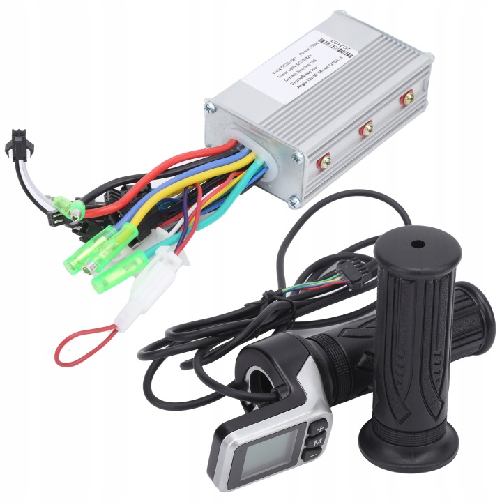 VOLANT TROTTINETTES ÉLECTRIQUE 124DX LCD, LATWY DANS MONTAGE CONTRÔLEUR HULA