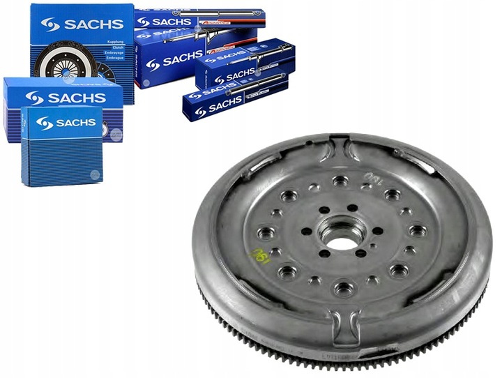 WHEEL DUAL-MASS VW POLO 1,6 TDI 09- SACHS photo 1 - milautoparts-fr.ukrlive.com