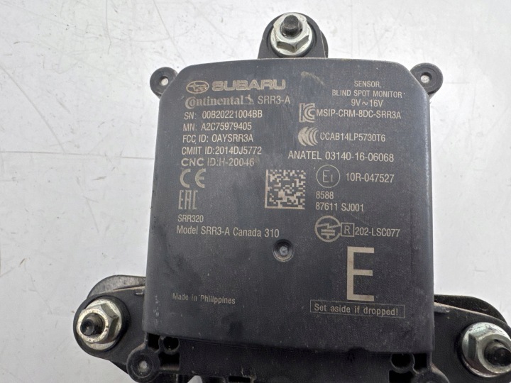 MODULE MONITOROWANIA MORT ZONES (BSM/BLIS) SUBARU XV II 2014DJ5772