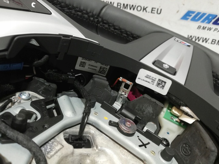 BMW G05 G11 G15 G30 G32 VOLANT MODULE AVEC CHAUFFAGE PALETTES BONNES CONDITIONS 8008186
