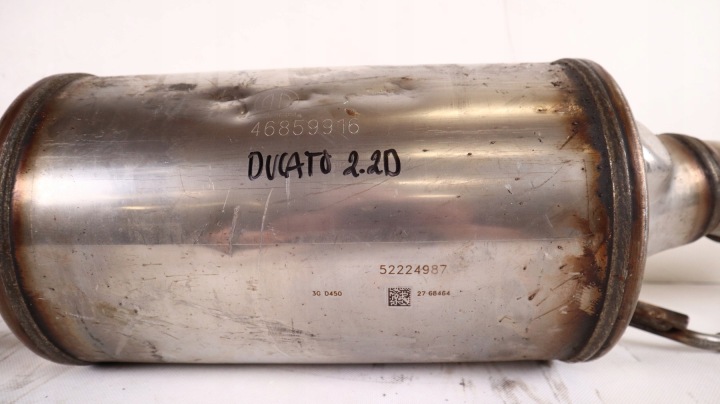 CITROEN JUMPER PEUGEOT BOXER FIAT DUCATO 2.2 HDI CATALYSEUR FAP 52224987