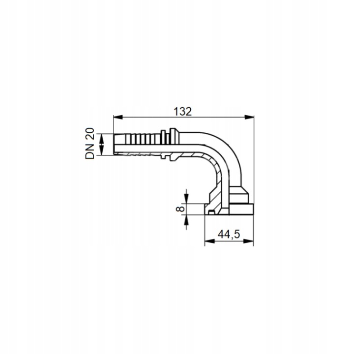 RIVET CREUX KATOWE SFL-90 1″ DN20 1SN 2SN 4SN JOINT D'ÉTANCHÉITÉ
