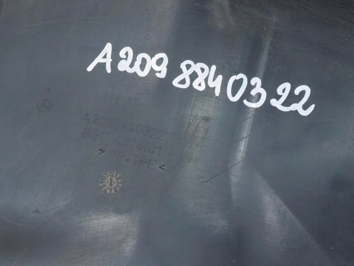 MERCEDES CLK W209 03R PASSAGE DE ROUE GAUCHE A2098840322