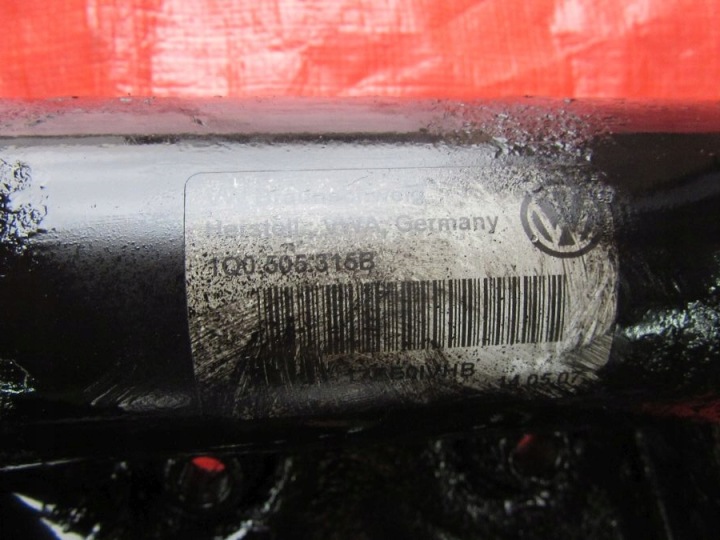 AUDI TT 2.0TFSI 2007 CHÂSSIS CHÂSSIS POUTRE ARRIÈRE 1Q0505315B