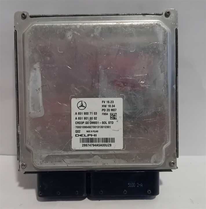 ORDINATEUR MOTEUR MERCEDES SPRINTER W907 W910 18-24 2.2 CDI 651 A6519007103