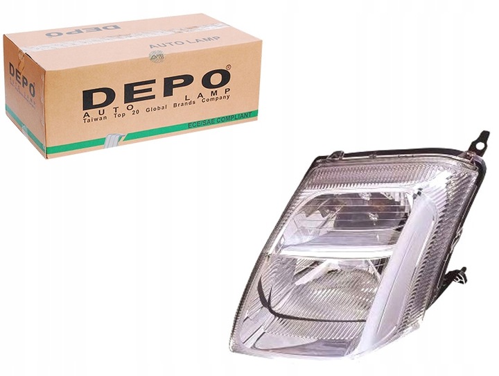 DEPO LAMP (H4 ELECTRICAL FROM ENGINE COLOR IN photo 1 - milautoparts-fr.ukrlive.com