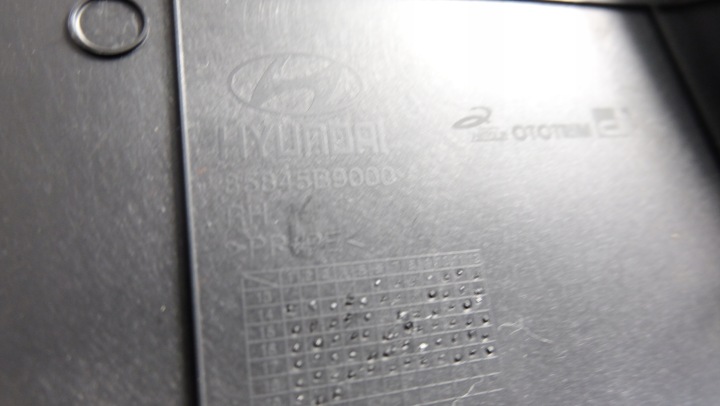 HYUNDAI I10 II LIFT BRODERIE PROTECTION MONTANTS CENTRAL B 85845B9000