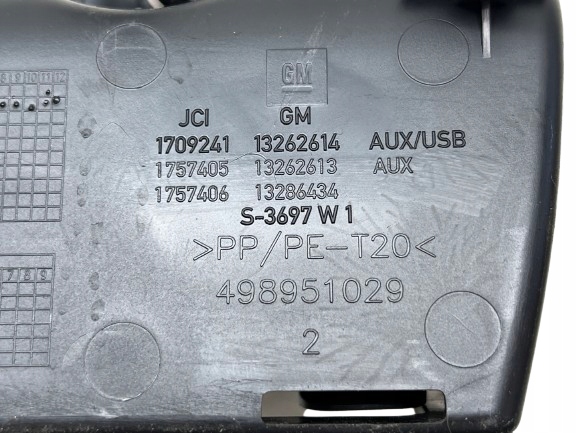 OPEL ASTRA J IV PRISE ALLUME-CIGARES 13502523