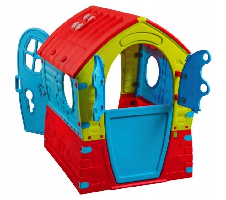 DOMEK OGRODOWY POUR ENFANTS OKIENNICE GRAND COLORÉ POLONAIS
