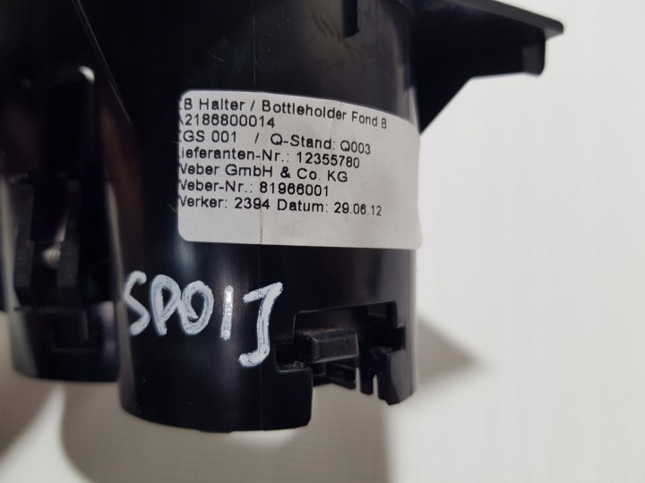 BOÎTE À GANTS POIGNÉE SUR GODETS MERCEDES CLS W218 CUPHOLDER