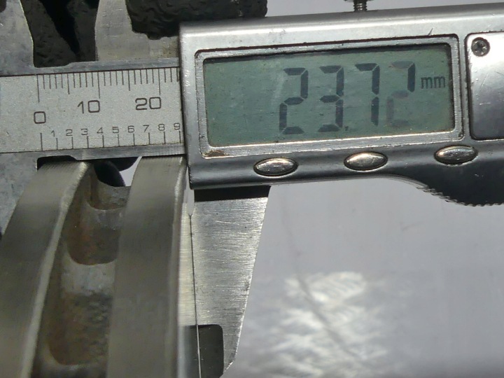 MINI R60 JCW ALLR ÉTRIERS FREIN DISQUES CAPUCHONS AVANT JEU 6.198 KM