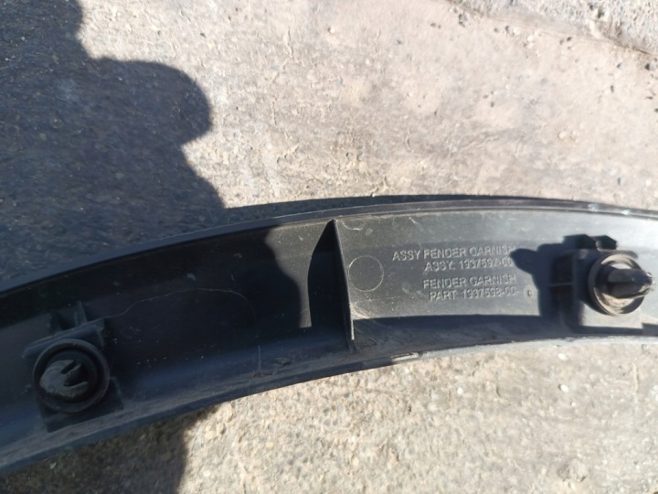 MOULURE GARDE-BOUE GAUCHE AVANT TESLA Y YUNIPER 2025- 1937597-00-C