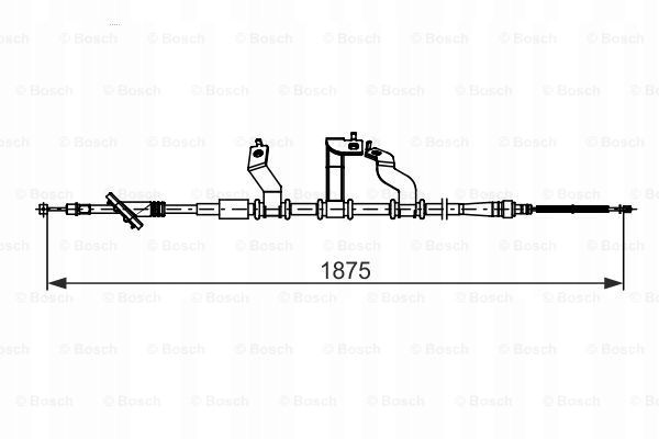 BOSCH 1 987 482 742 CIEGLO, FREIN STATIONNEMENT