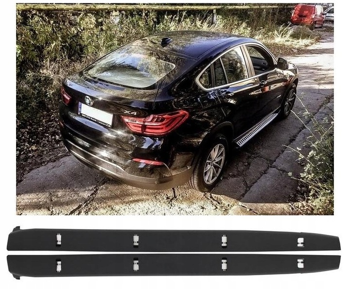 ESCALONES PARA UMBRALES BMW X4 F26 2014- NUEVO JUEGO 