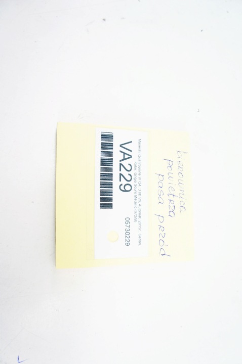 VA229 MASERATI QUATTROPORTE VI ADMISSION GUIDE D'AIR 10146538 670009828