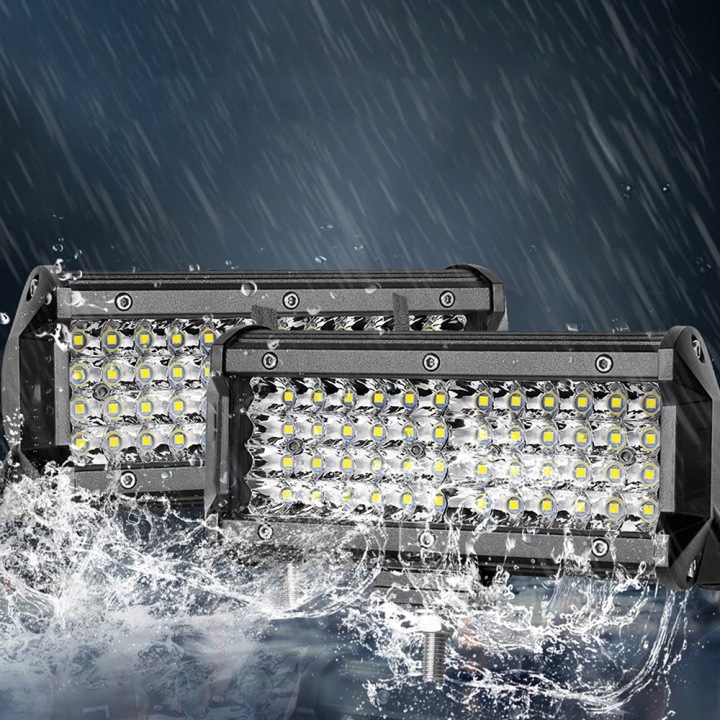 PUISSANT PHARE TRAVAILLÉ LED 288W PHARES ANTIBROUILLARD AUTOMOBILE PROJECTEUR ANTIBUÉE