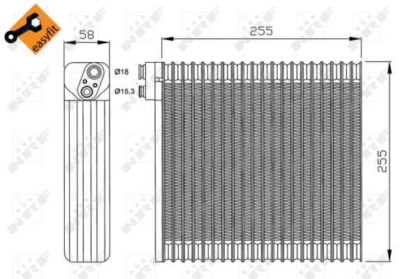 NRF 36114 ÉVAPORATEUR CLIMATISATION