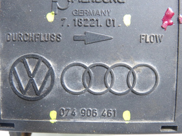 DÉBITMÈTRE VW LT 28-46 II 2.5 TDI 71822101 074906461