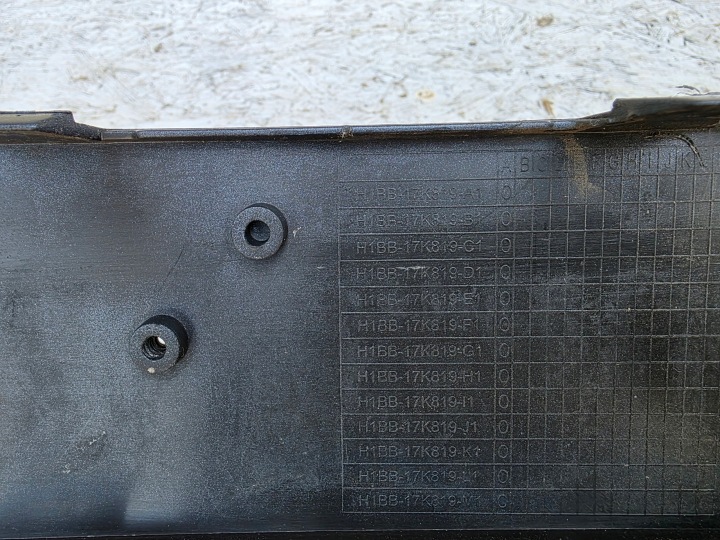 FORD FIESTA MK8 PARE-CHOCS AVANT AVANT H1BB-17757-A