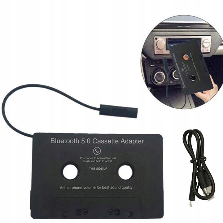 RECEPTOR BLUETOOTH PARA RADIO AUTO CASSETE 