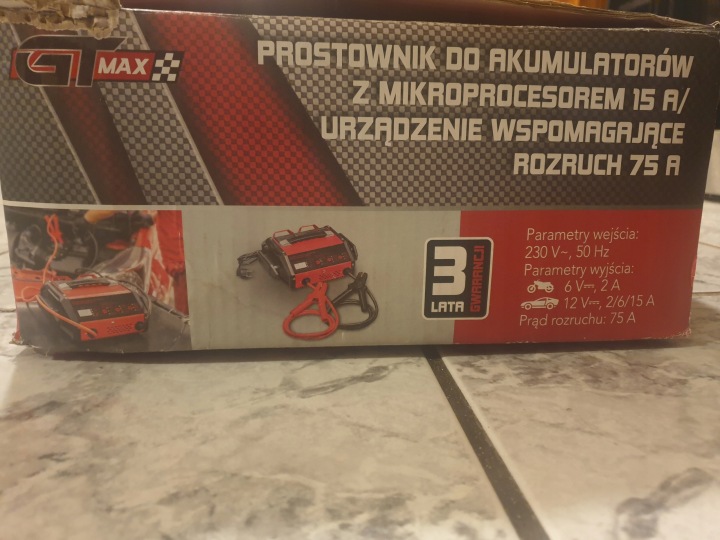 CHARGEUR AVEC ROZRUCHEM GT-MAX 016220 75 A