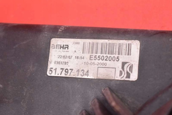 VENTILATEUR 51797134 FIAT GRANDE PUNTO 1.4 16V 95 KM 05-10