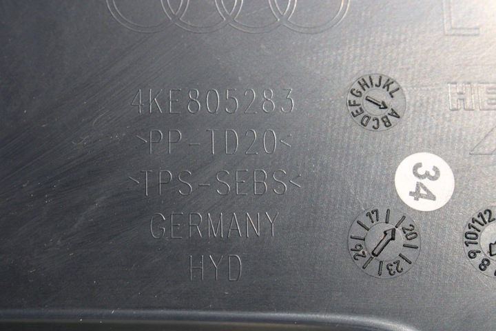 AUDI E-TRON COUVERCLE CARTERS MOTEUR GARNITURE 4KE807081 4KE805283A 4KE8052