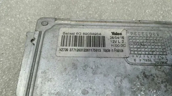 ASTON MARTIN VANQUISH AVEC AM29 XÉNON BALLAST 89034934 XÉNON BALLAST