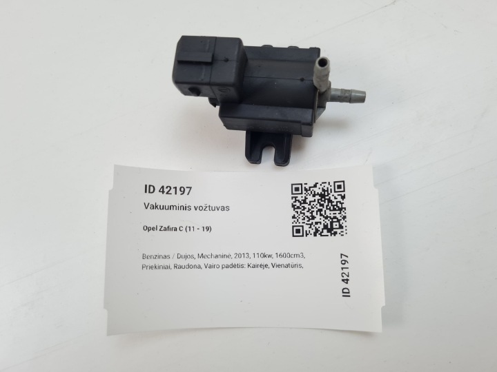 2013 OPEL ZAFIRA C SOUPAPE VAPEUR CARBURANTS 55577092
