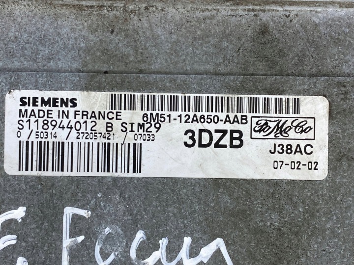 FORD FOCUS 2007 CONTRÔLEUR MODULE ECU