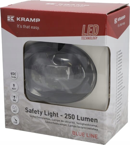 PHARE LED 9W KRAMP LA10602 BLUE LINE IP67 250LM BLEUE UNIVERSELLE
