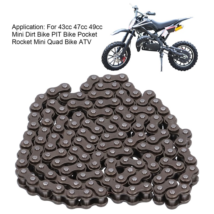 25H 136 LINK DRIVE CHAIN MODIFICATION PIED ACIER