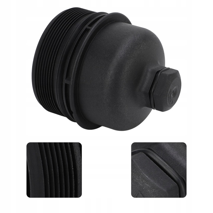 COUVERCLE CARCASSES FILTRE HUILES AUTOMOBILE 2S6Q6737AA SUBSTITUT POUR KM