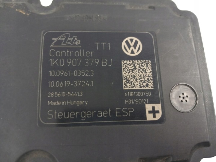 VW GOLF VI 1.6 TDI POMPE ABS MANUEL 1K0614517DE 1K0907379BJ