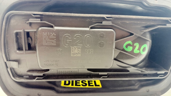 BMW G20 G80 M3 CLAPET GOULOTTE DE REMPLISSAGE CARBURANTS DIESEL 7433430