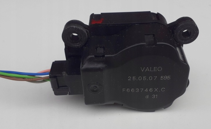 VALEO PETIT MOTEUR RÉGLAGES CAPOTS CONDUIT D'AIR RÉCHAUFFEURS PEUGEOT 207