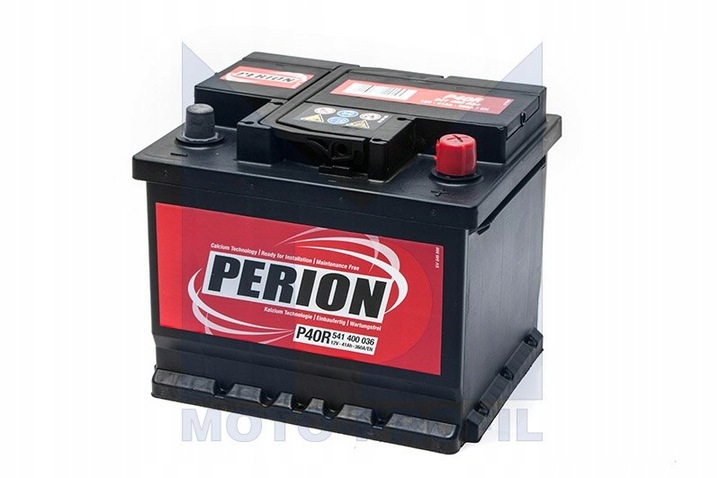 BATTERY 41AH/360A P+ PERION P40R 210X175X175 PERION PER54100 photo 1 - milautoparts-fr.ukrlive.com