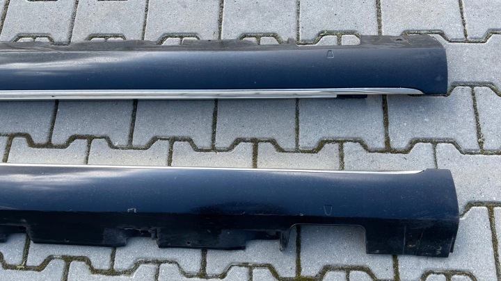 AUDI A8 D4 MOULURE REVÊTEMENT SEUIL GAUCHE 4H0853855E DROITE 4H0853856E LZ9Y