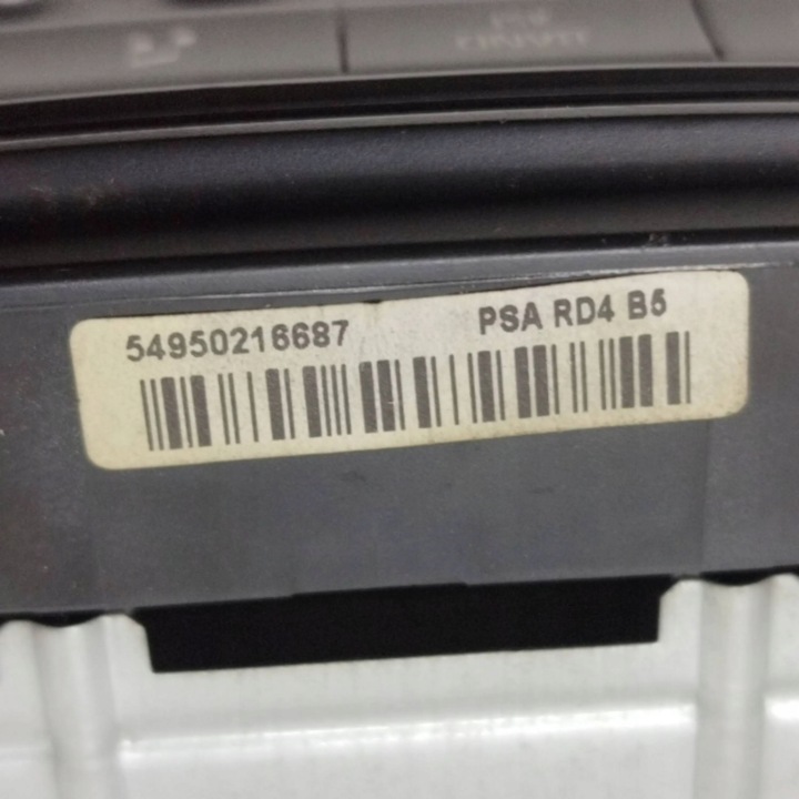 2005 CITROEN C4 I PANNEAU AUTORADIO CD/DVD/GPS 54950216687