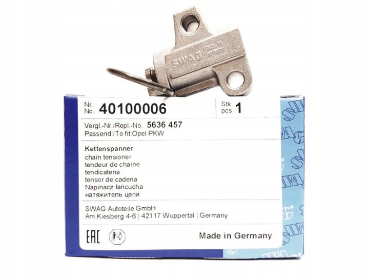 B4CC9B SWAG DISTRIBUTION JEU CHAÎNE ÉLÉMENTS SANS ROUES CONVIENT VERS OPEL AGI