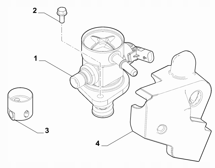 POMPE CARBURANTS 1.3 FIAT 500X JEEP RENEGADE 46338804 TONALE 55282639 46338804