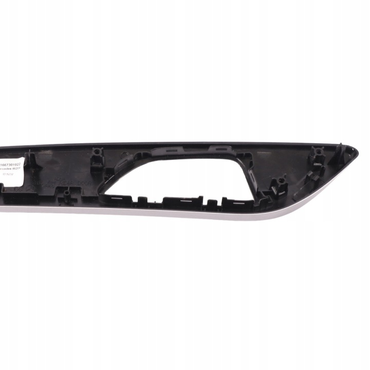 MERCEDES ML W166 MOULURE FLANC PORTES ARRIÈRE DROITE ALUMINIUM A1667301022