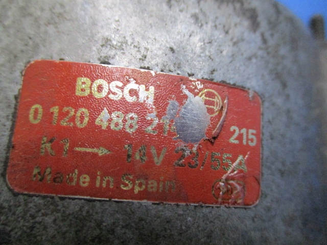 CITROEN BX 1.8TRD ALTERNATEUR 0120488214 55A TESTOW